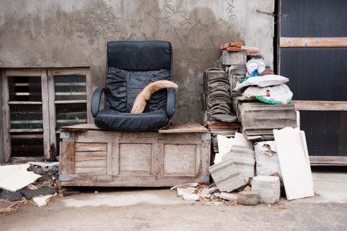 Final steps of house clearance in Leyton