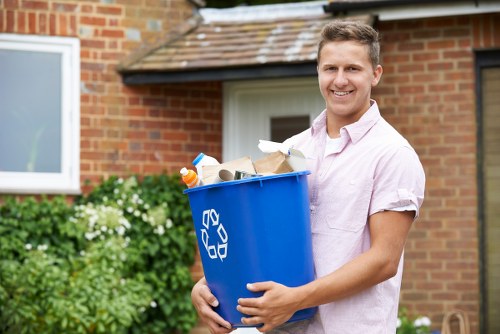 Garden clearance professionals at work in Leyton