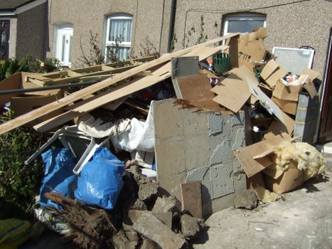 Recycling construction materials in Leyton